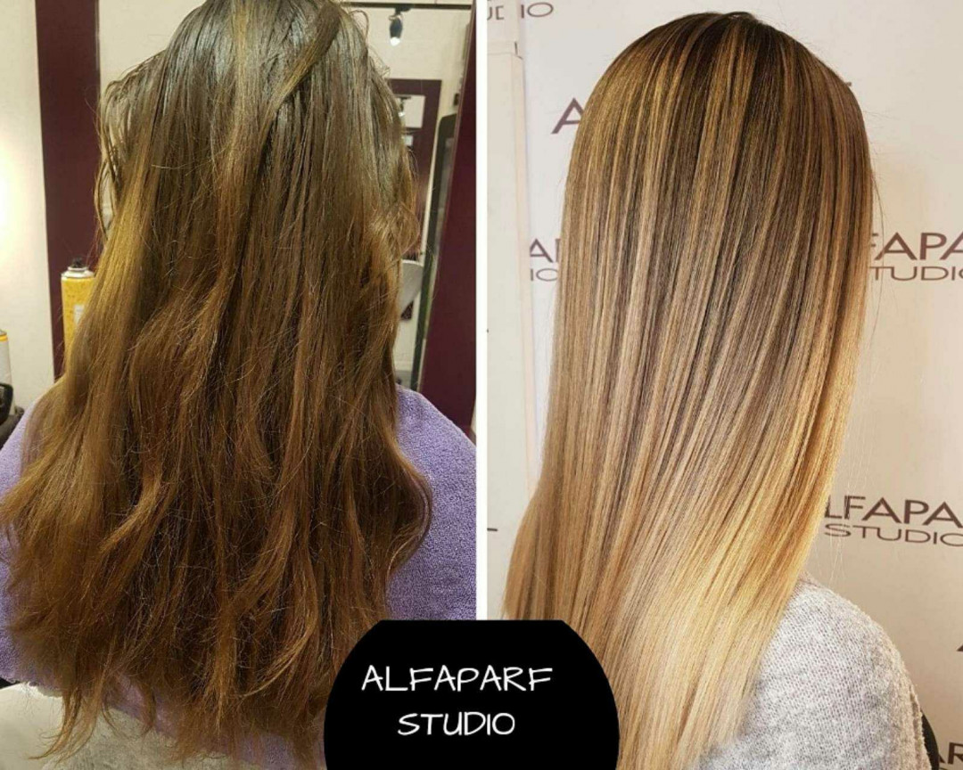 Alfaparf Studio Ada Mall #beograd Ombre, sombre, balayage Balayage / ombre / sombre - duga kosa