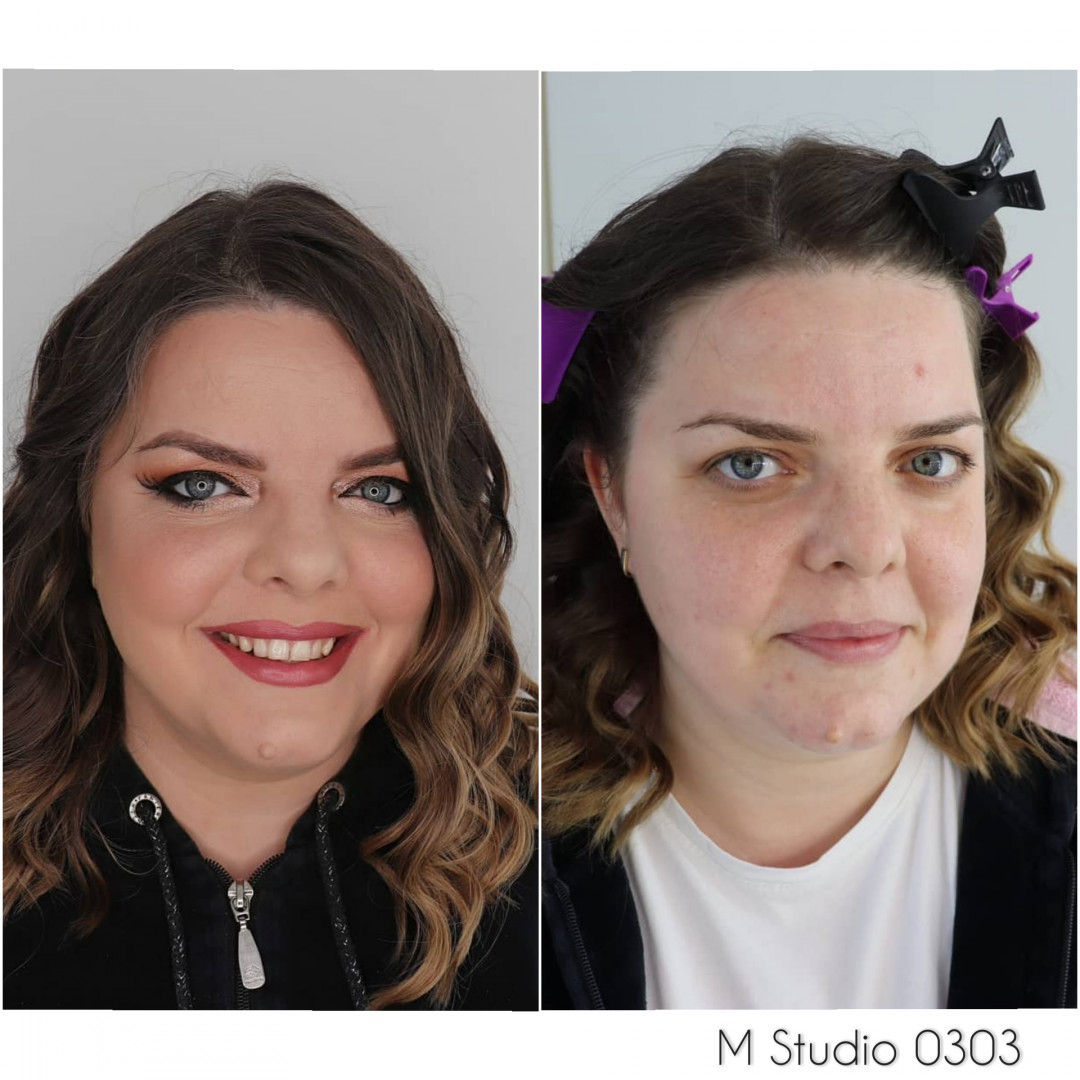 Šminkanje +gel lak - M Studio 0303, Novi Sad Gel lak Nokti Gel lak, Novi Sad, Sajmište, Detelinara, Banatić