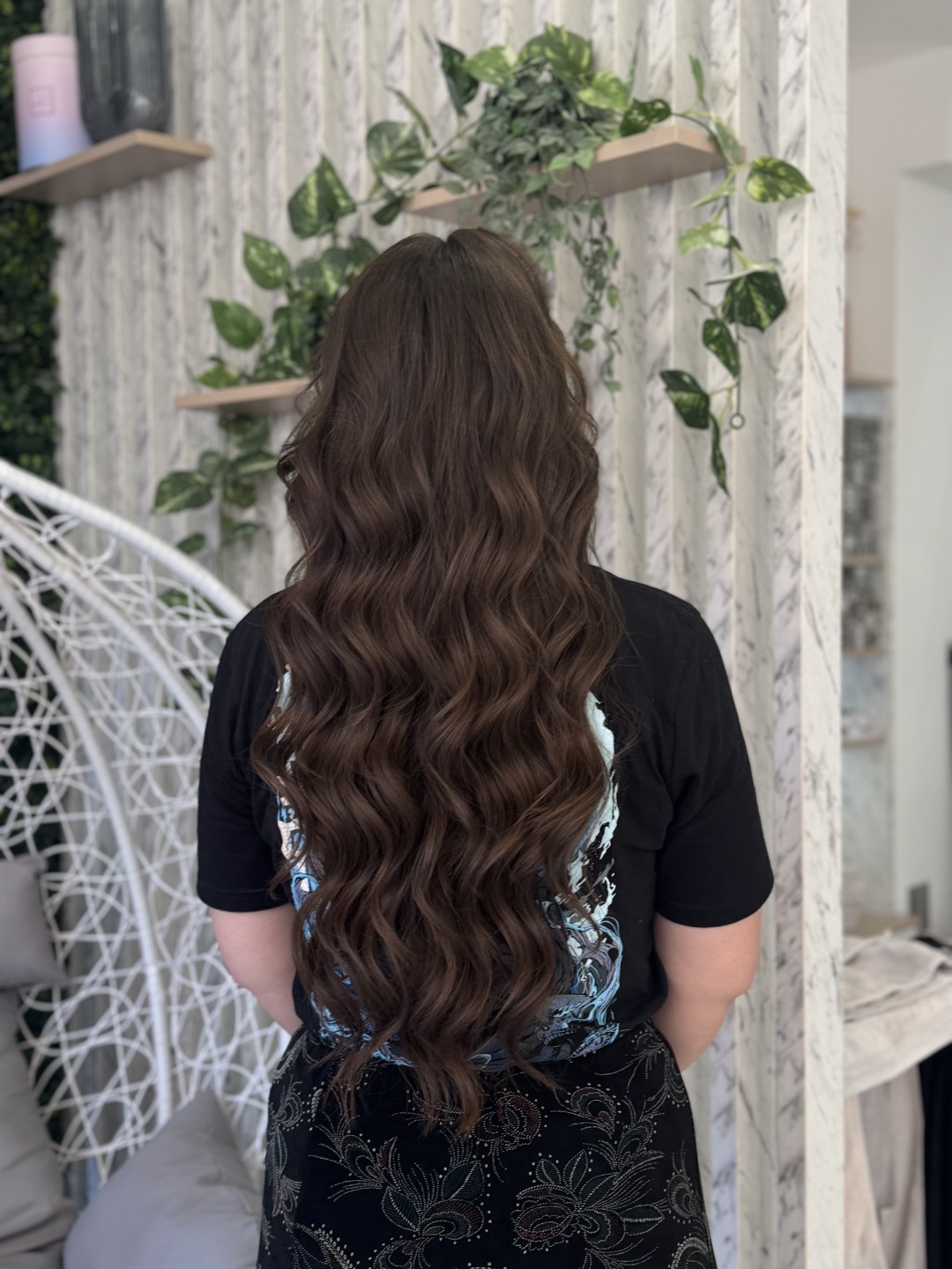 Beauty Cocktail #beograd Feniranje i stilizovanje Feniranje na lokne - ekstra duga kosa