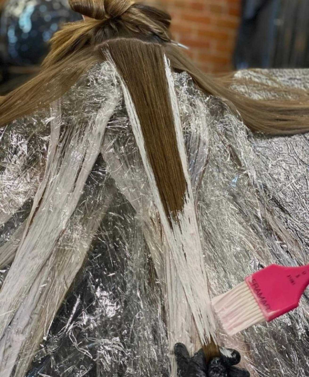 Bg Hair Concept #beograd Pramenovi Pramenovi na foliju - duga kosa