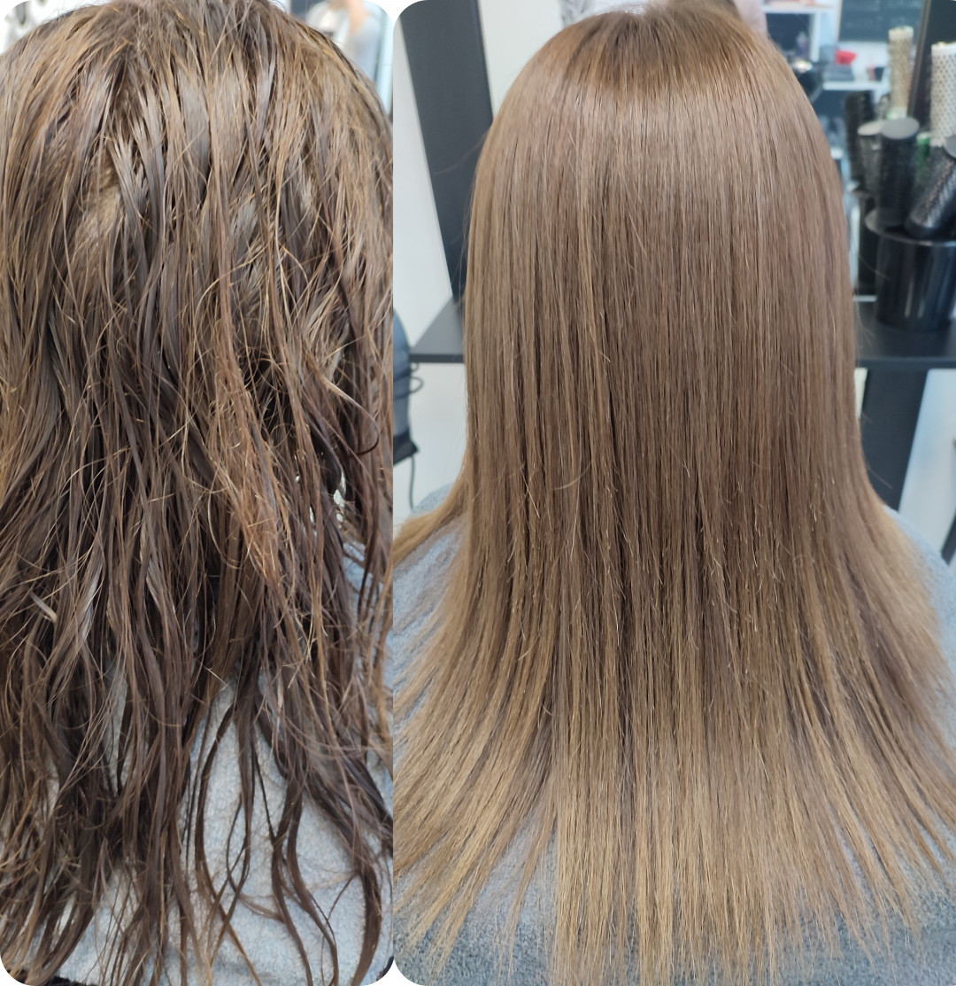 Infinity Hair #novisad Feniranje i stilizovanje Feniranje na ravno - duga kosa (do lopatica)