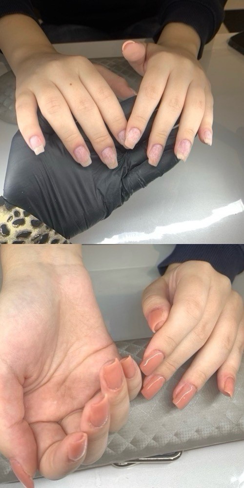 Odraz lepote #beograd Ojačavanje noktiju Ojačavanje noktiju gelom