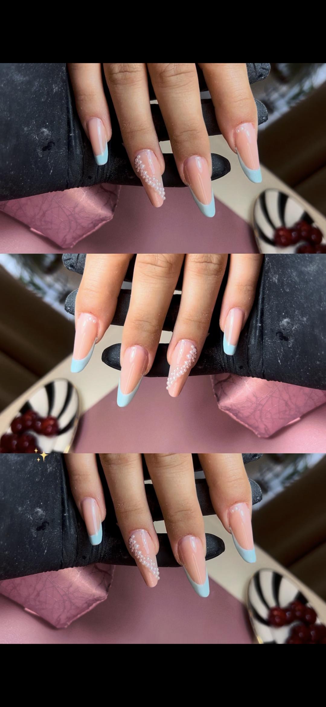 Mila Beauty Centar #beograd Izlivanje noktiju Izlivanje noktiju gelom - L dužina