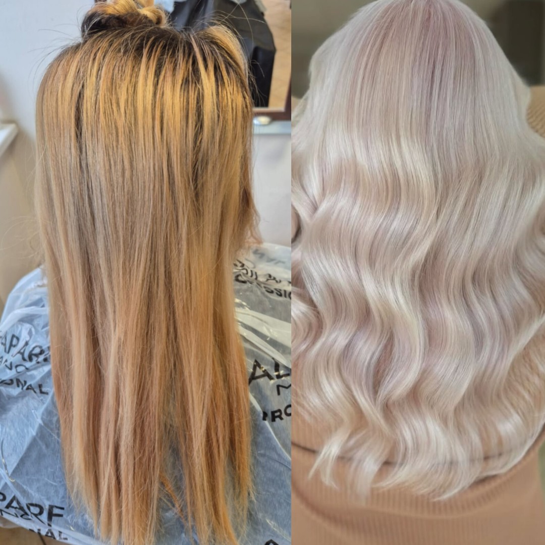 Sobhani Hair Studio #beograd Blajhanje kose Blajhanje cele dužine - duga kosa