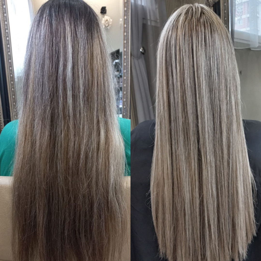 Bibi beauty centar #beograd Pramenovi Pramenovi na foliju u 1 / 2 boje / blanšem - ekstra duga kosa