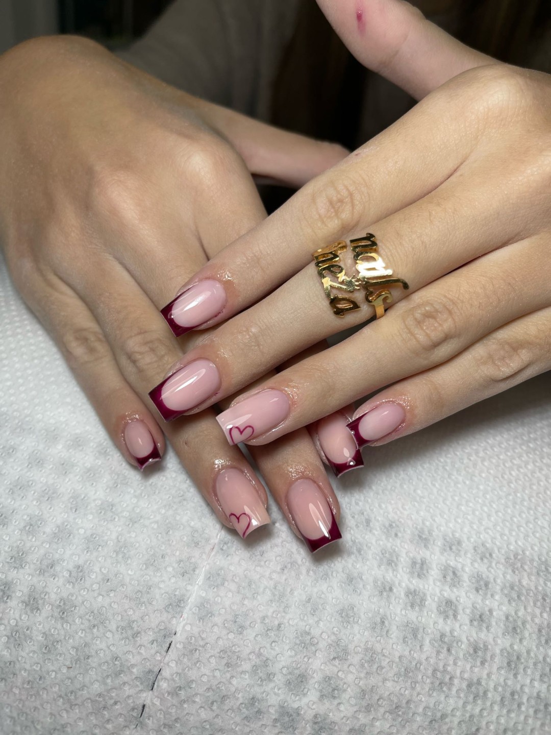Sneža Nails #beograd Izlivanje noktiju Korekcija noktiju salonski rad - S dužina