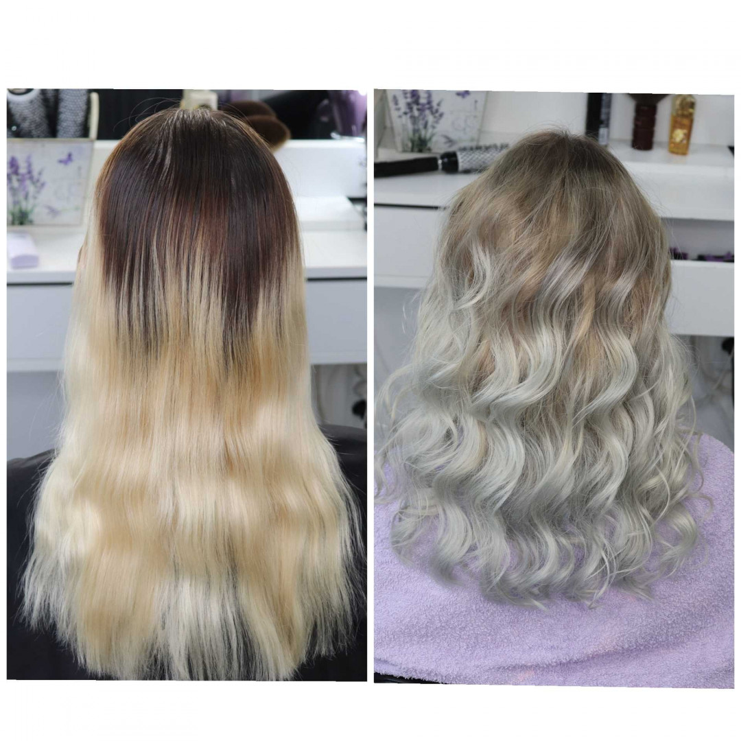 Balayage + preliv + feniranje + tretman kose - kosa srednje dužine - M Studio 0303, Novi Sad Ombre, sombre, balayage Frizerski saloni Ombre, sombre, balayage, Novi Sad, Sajmište, Detelinara, Banatić