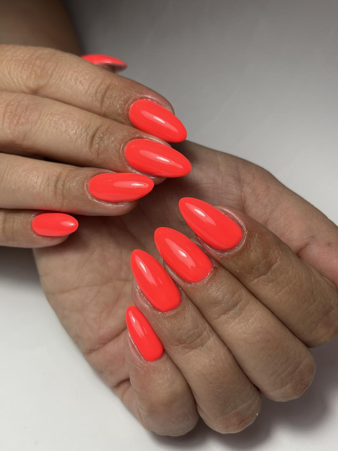 Princess beauty salon #nis Ojačavanje noktiju Korekcija ojačavanja noktiju gelom - S dužina