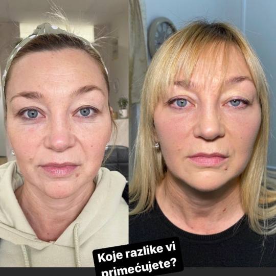 Makeup Olja Grbić #novisad Tretman lica Face gym masaža #facegym #masazalica #faceup