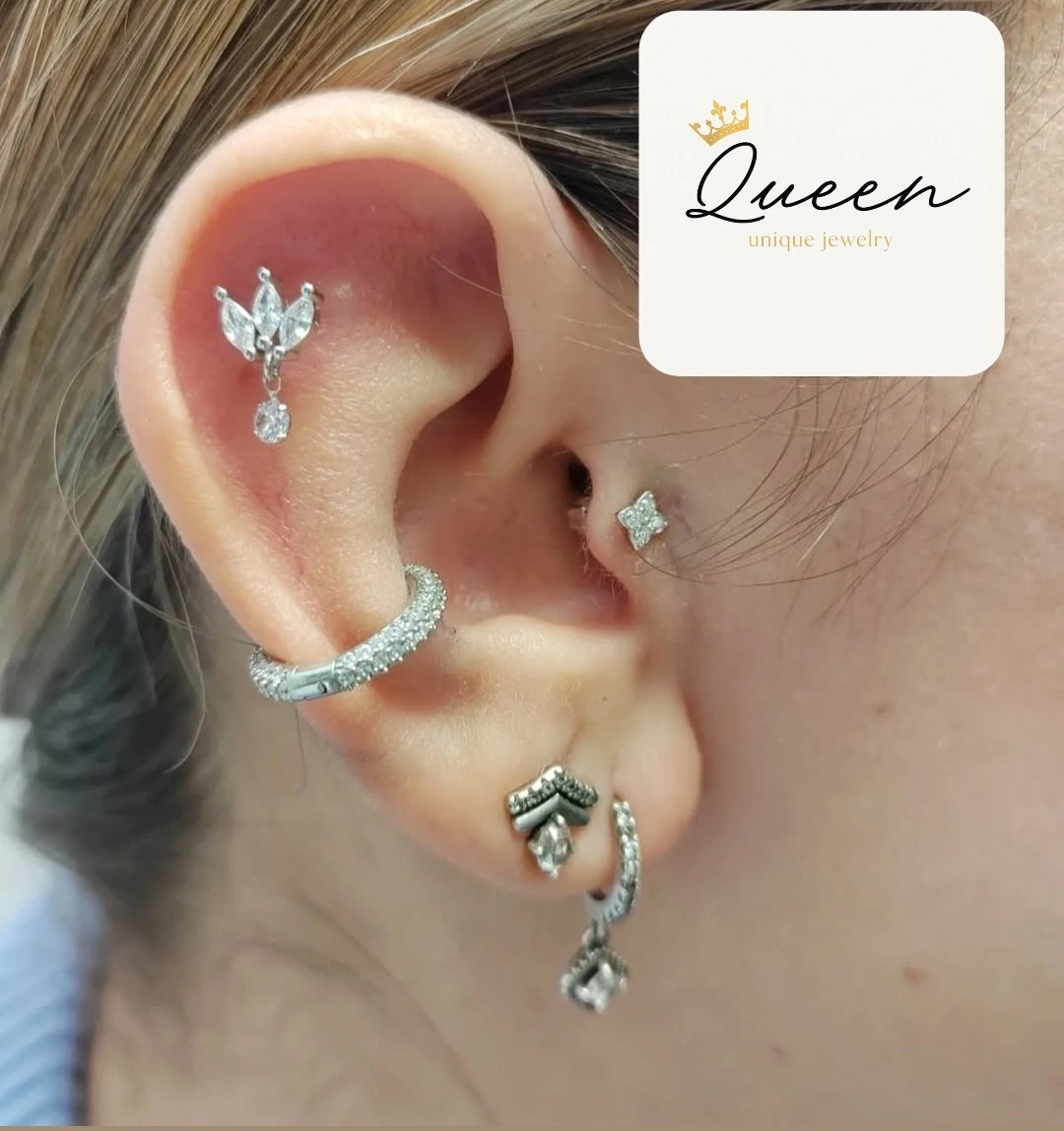 Pirsing - helix - Queen, Beograd Ostalo Wellness Ostalo, Beograd, Centar, Stari grad, Dorćol