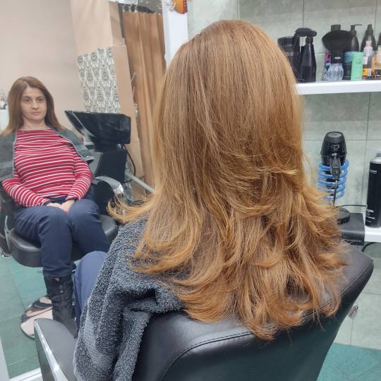 Candy S #novisad Feniranje i stilizovanje Feniranje na ravno - duga kosa