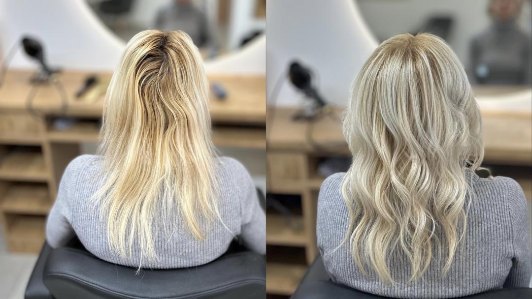 Studio Eleven Ladies&Gentlemen #beograd Farbanje kose Farbanje cele dužine - kosa srednje dužine