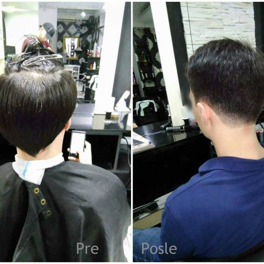 Headroom #beograd Muško šišanje Muško šišanje makazama + mašinicom Transformacija