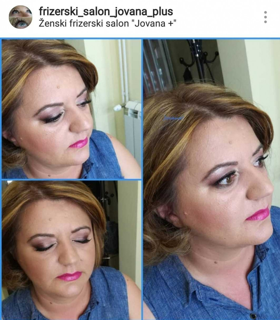 Profesionalno šminkanje - dnevna / večernja šminka - Jovana +, Beograd Make-up / šminkanje Lice Make-up / šminkanje, Beograd, Novi Beograd blokovi, Belville, Savski kej