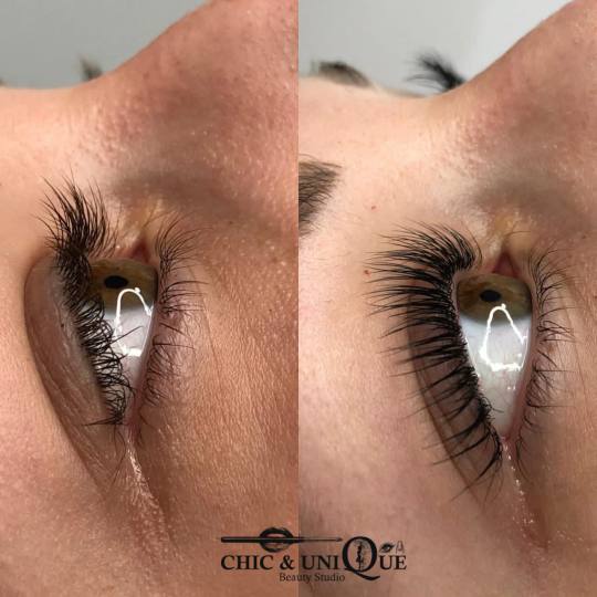 Chic & Unique Beauty Studio #beograd Nadogradnja trepavica Minival prirodnih trepavica ?? Lash lift 