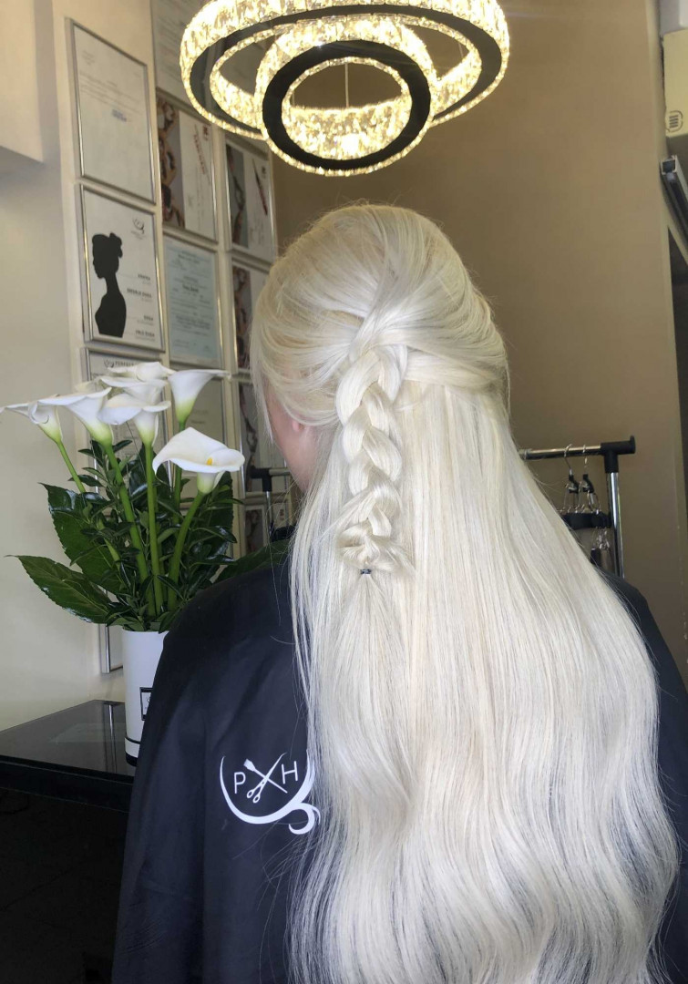 Perfect Hair Salon & Academy by TanYa #beograd Svečane i frizure za svadbu Svečana frizura - ekstra duga kosa