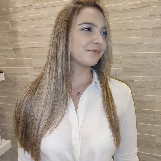 Studio Little Rose #beograd Pramenovi Pramenovi na foliju - duga kosa Pramenovi na foliju,radjeni na