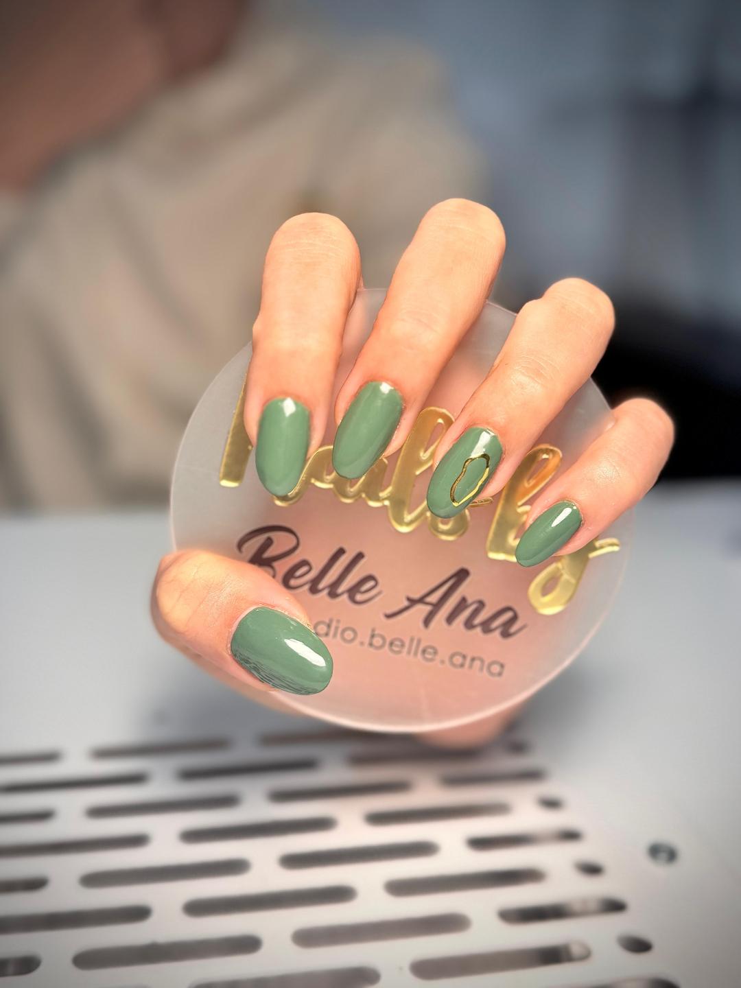 Belle Ana #beograd Izlivanje noktiju Izlivanje noktiju gelom - S dužina