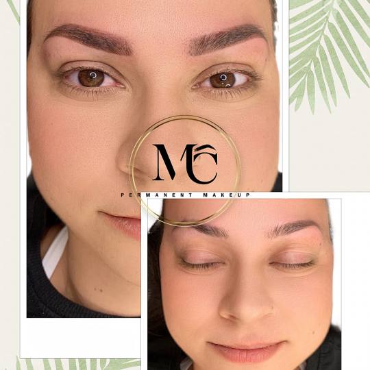 Aurora Beauty Studio #beograd Trajna šminka Puder obrve