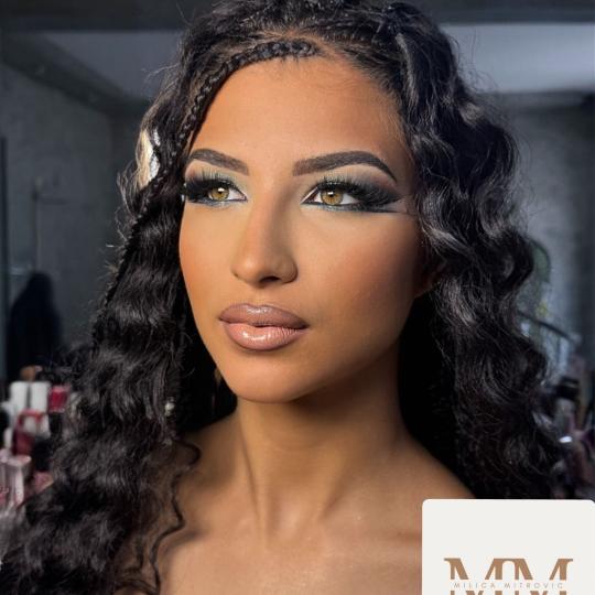 Beauty by Ivona Plus #nis Make-up / šminkanje Profesionalna večernja / dnevna šminka - sa trepavi