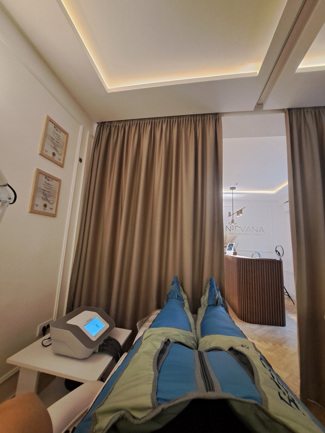 Nirvana Health and Beauty Studio #beograd Tretmani tela Presoterapija