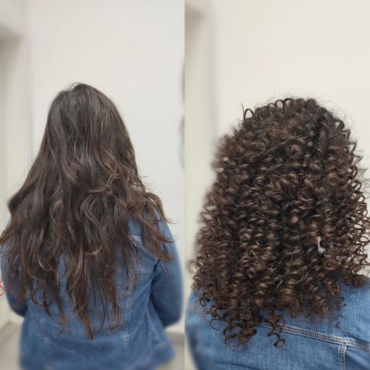 Infinity Hair #novisad Uvijanje, lokne i talasi Afro lokne - extra duga kosa (preko lopatica)