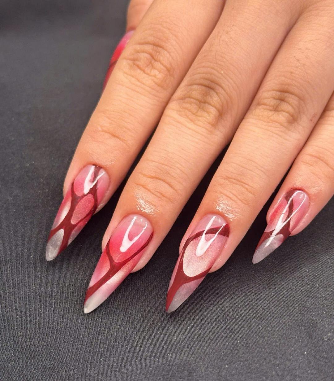 Saigon Beauty #novisad Izlivanje noktiju Izlivanje noktiju gelom - M dužina