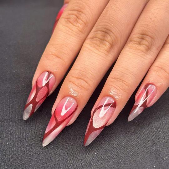 Saigon Beauty #novisad Izlivanje noktiju Izlivanje noktiju gelom - M dužina