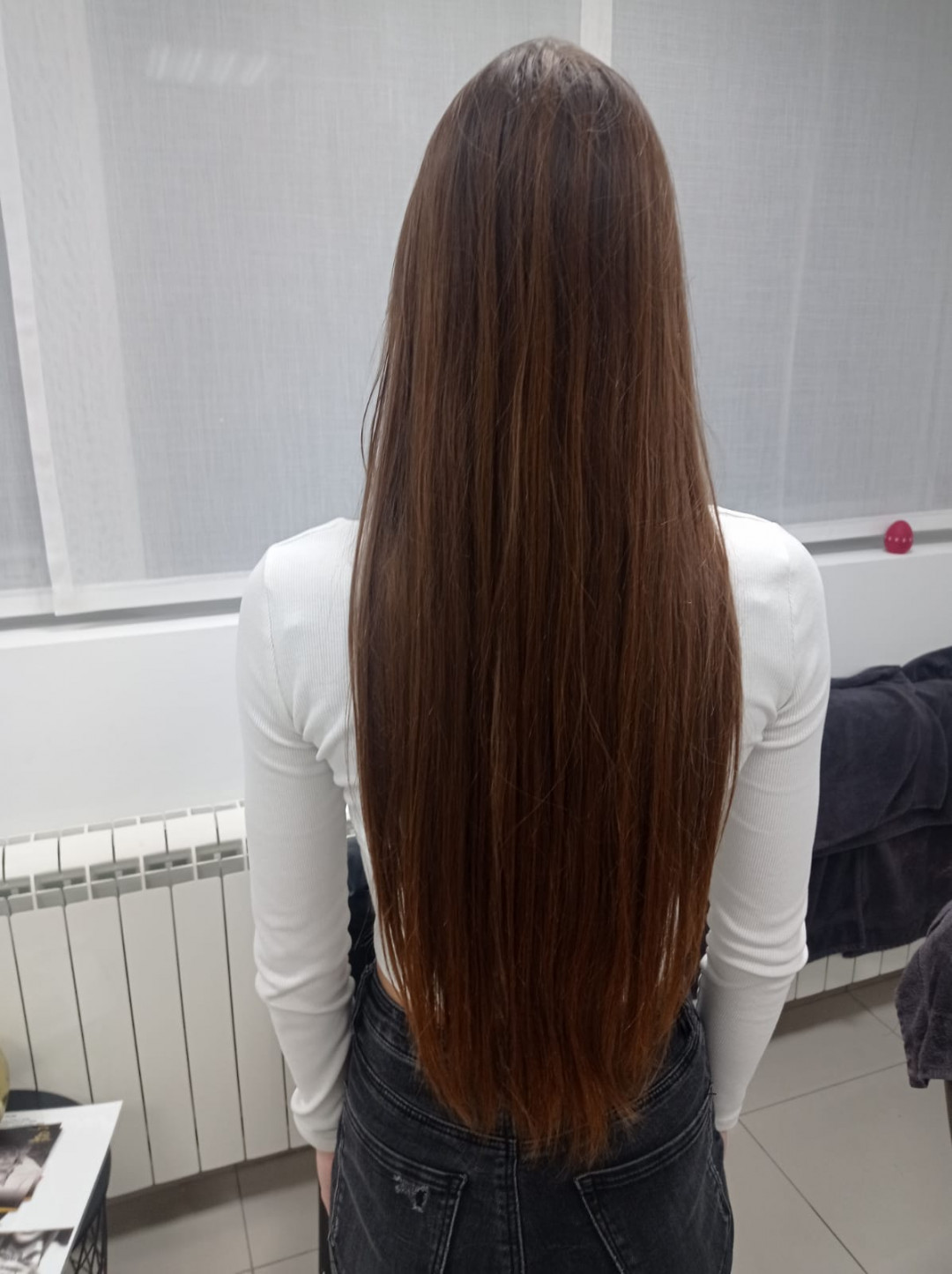 Feniranje na ravno - ekstra duga kosa - GM Beauty studio, Beograd Feniranje i stilizovanje Frizerski saloni Feniranje i stilizovanje, Beograd, Banovo brdo