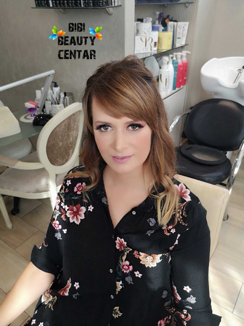 Bibi beauty centar #beograd Make-up / šminkanje Profesionalno šminkanje + proba - za venčanje