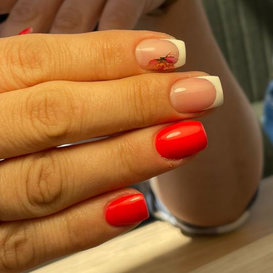 Manikir Bar #beograd Korekcija noktiju Korekcija noktiju - S / M dužina