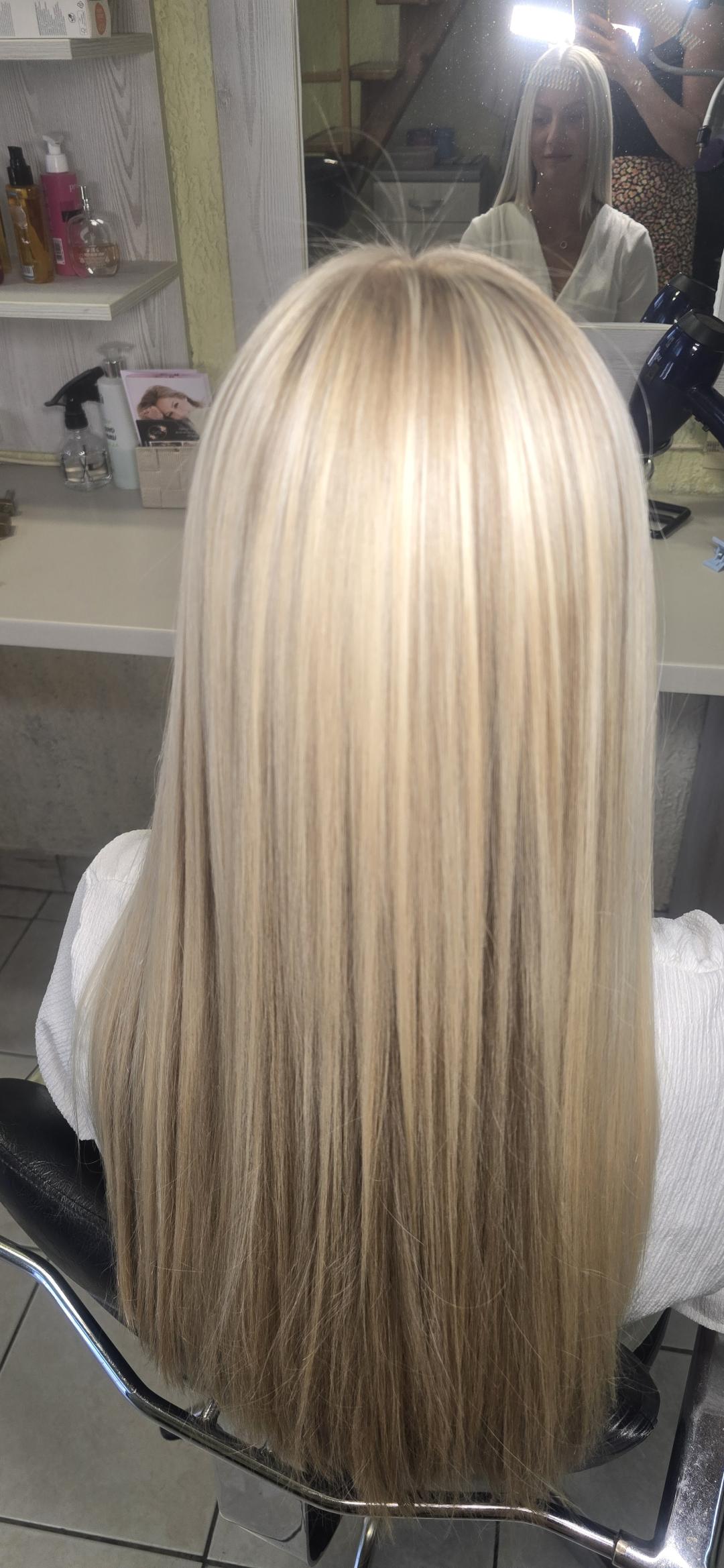 Lilla #novisad Pramenovi Pramenovi na foliju + feniranje - ekstra duga kosa