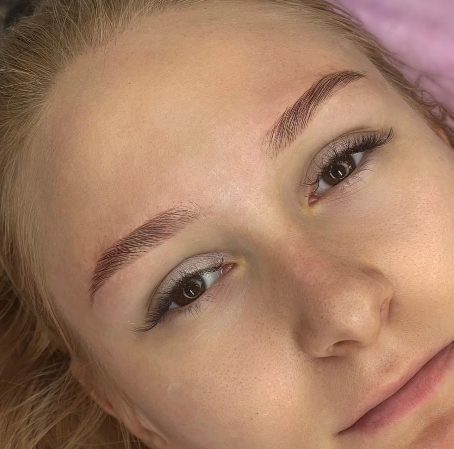 Trajna šminka obrva - puder tehnika - AmiSo Beauty Studio, Novi Sad Trajna šminka Lice Trajna šminka, Novi Sad, Centar - Stari grad