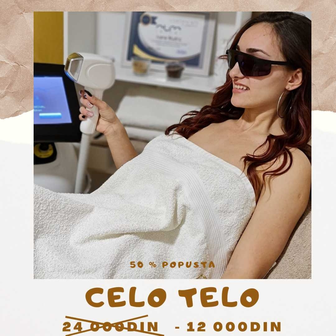 D&D Beauty Center #beograd Laserska epilacija Laserska epilacija celog tela i lica - za dame