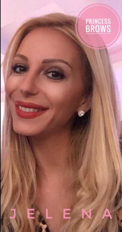 The Princess Academy #beograd Trajna šminka Puder obrve