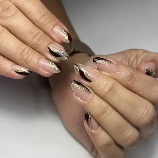 Princess beauty salon #nis Izlivanje noktiju Izlivanje noktiju gelom - S dužina
