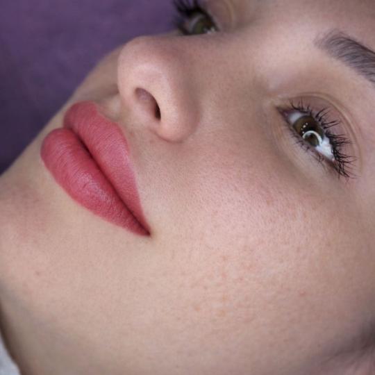 AmiSo Beauty Studio #novisad Trajna šminka Trajna šminka - usne Zaceljene usne nakon mesec dana