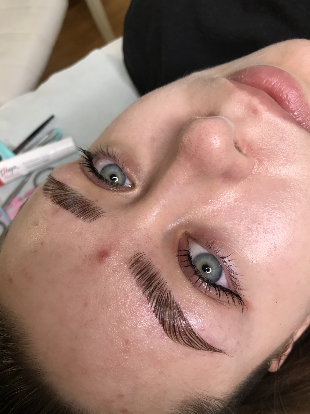 Monami beauty #beograd Obrve Brow lift + lash lift sa botoksom i farbanjem