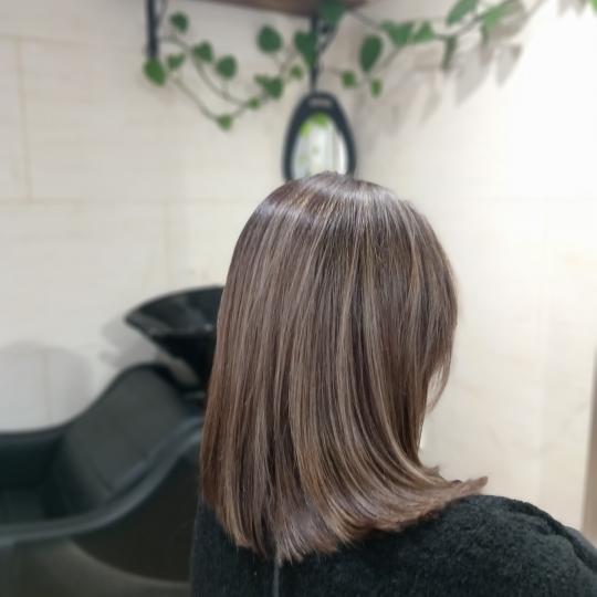 Frizerska Radionica #beograd Pramenovi Pramenovi + preliv + nega kose - kosa srednje dužine Prameno