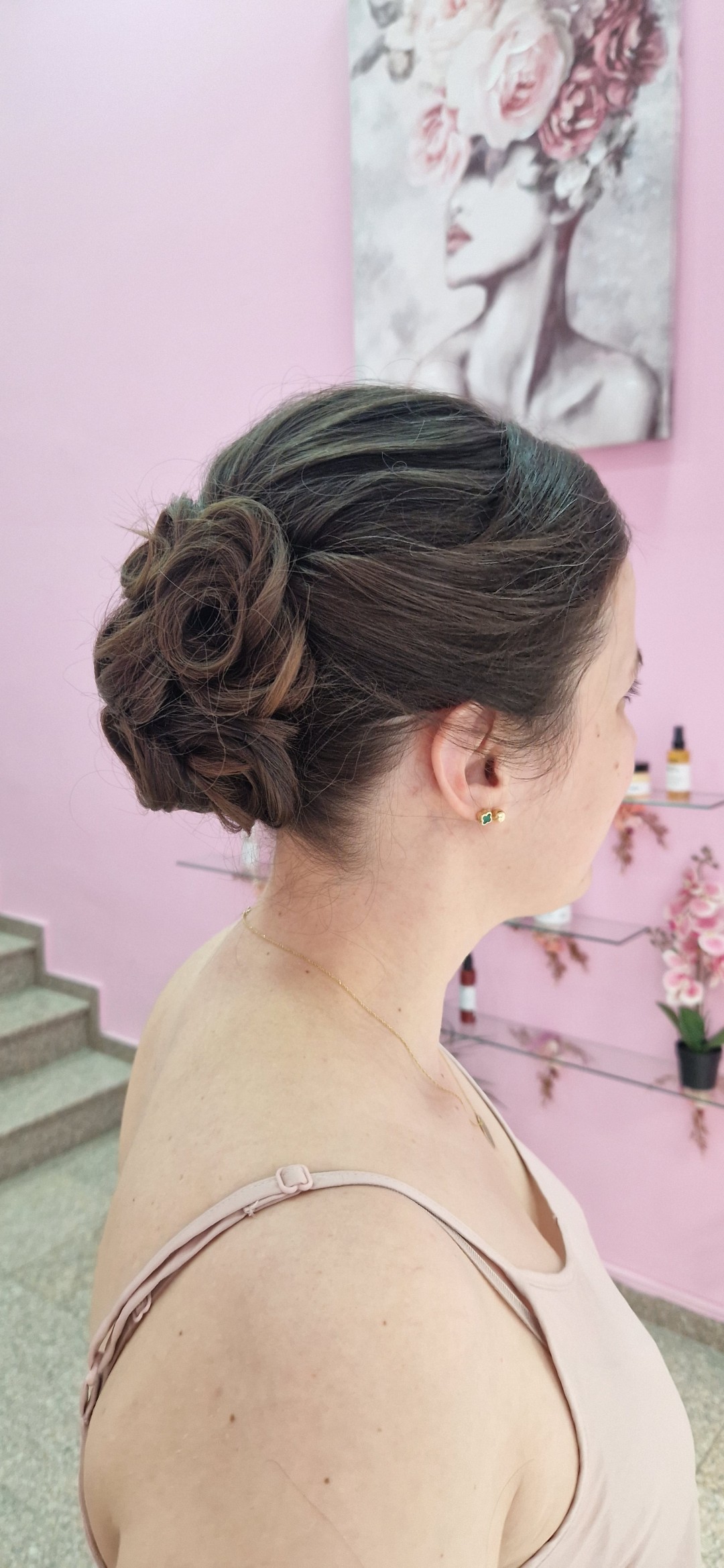 AN'REAL HAIR STUDIO #beograd Svečane i frizure za svadbu Svečana frizura - duga kosa