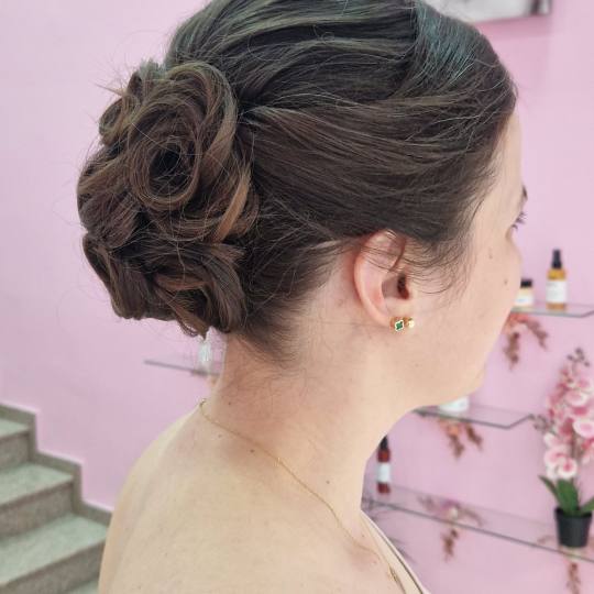AN'REAL HAIR STUDIO #beograd Svečane i frizure za svadbu Svečana frizura - duga kosa