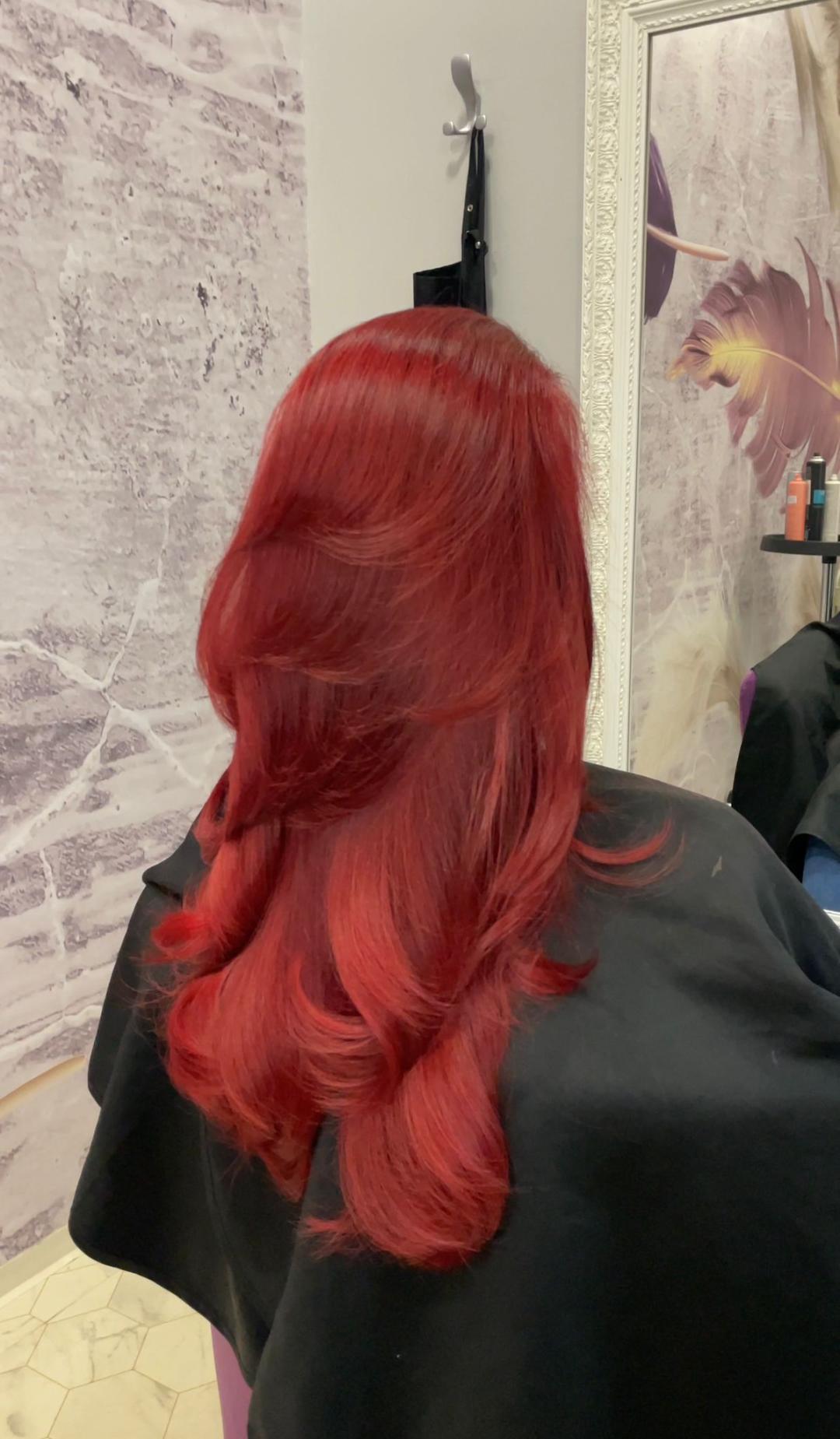 Angels #novisad Farbanje kose Farbanje cele dužine - duga kosa (Majirel by L'Oréal Professionnel)