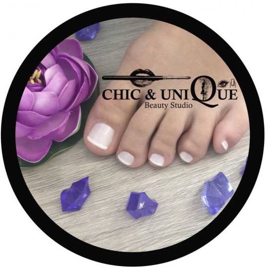 Chic & Unique #beograd Estetski pedikir Frenc SPA estetski pedikir + gel lak Put do savršenih stopa