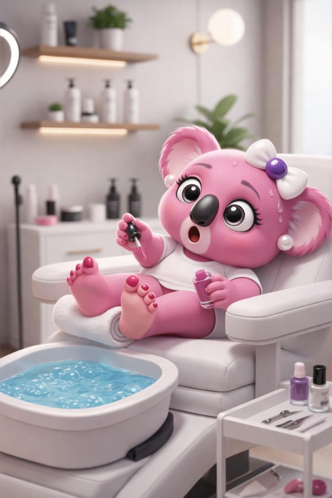 Estetski pedikir - Koala beauty, Novi Sad Estetski pedikir Nokti Estetski pedikir, Novi Sad, Sajmište, Detelinara, Banatić