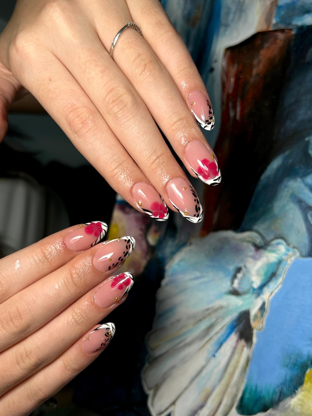 Just me #beograd Ojačavanje noktiju Ojačavanje noktiju gelom - L dužina