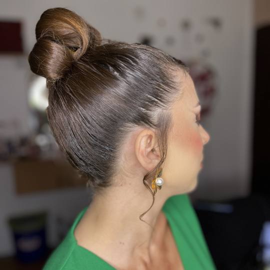 Golden beauty by Mimi #nis Svečane i frizure za svadbu Svečana frizura - punđa