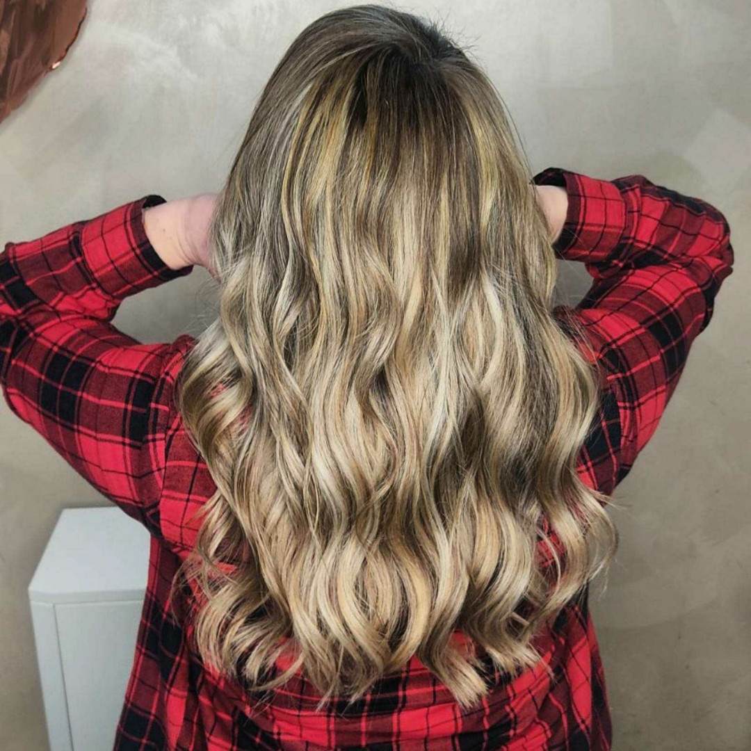 La Reina #beograd Farbanje kose Balayage - duga kosa