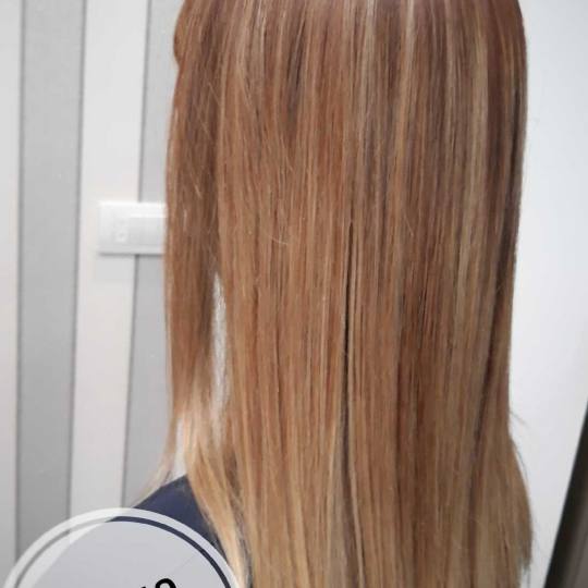 Beauty Team #novisad Farbanje kose Nesto malo drugacije nijanse balajaza Preliv cele dužine - kratk