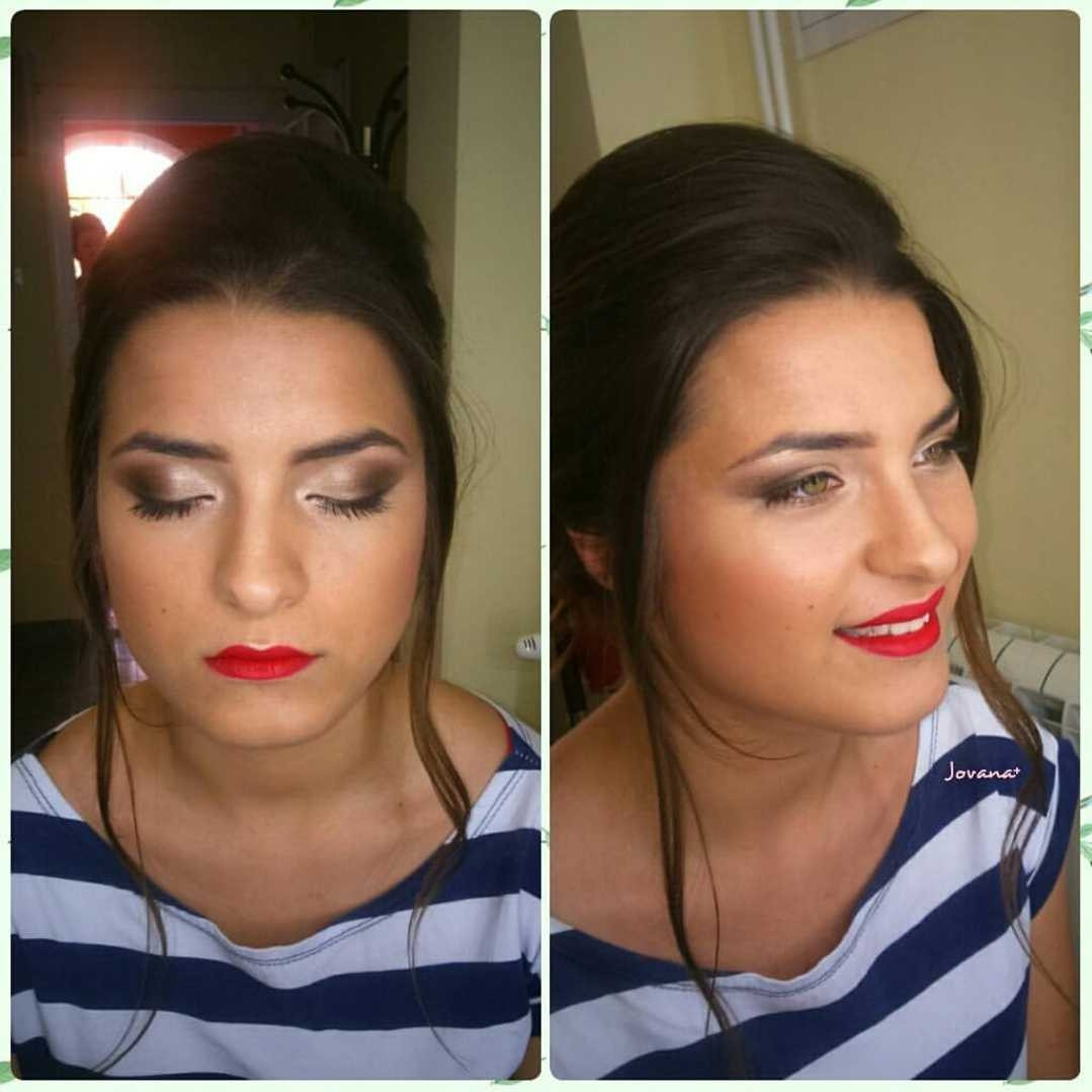 Jovana + #beograd Make-up / šminkanje Profesionalno šminkanje - dnevna / večernja šminka