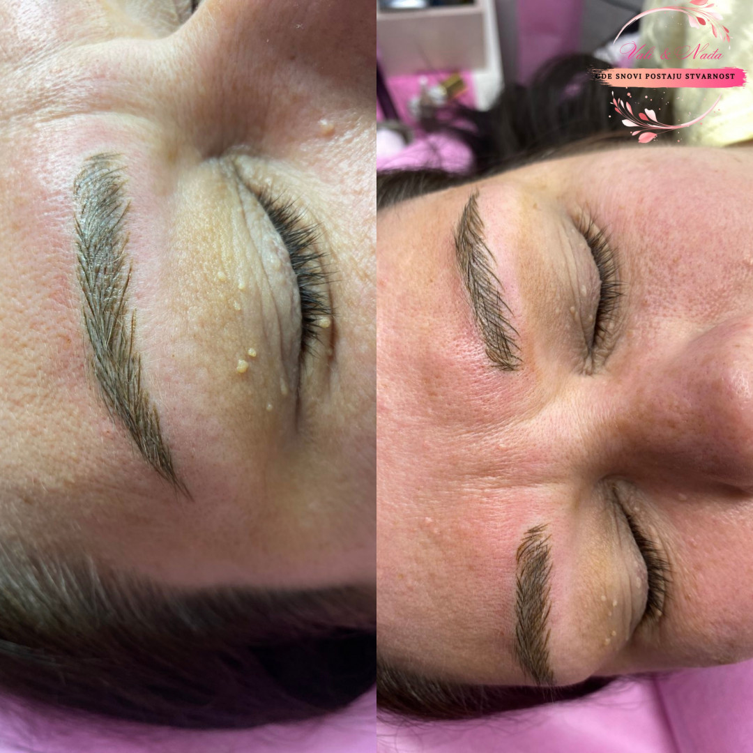 Vali&Nađa #novisad Obrve Japansko iscrtavanje obrva by PHI BOLD BROWS ARTIST